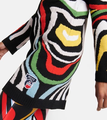 x Fusalp - Cardigan in lana con intarsi | Pucci