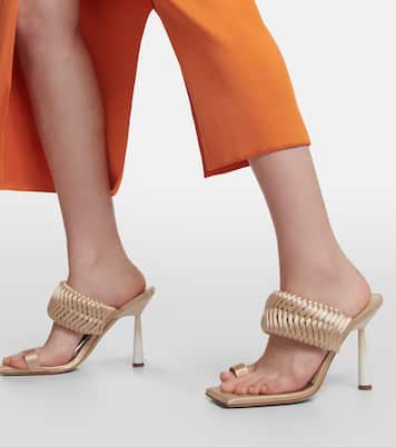 Rosie 1 satin sandals | Gia Borghini