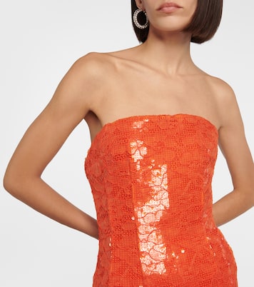 Minikleid aus Spitze | LaQuan Smith