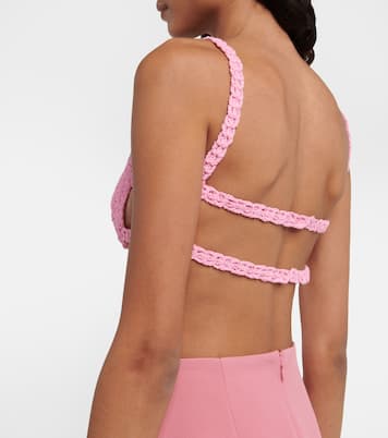 Crochet bralette | Blumarine