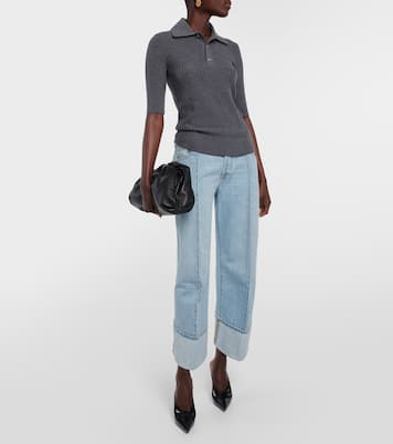Mules Rocket en cuir verni | Bottega Veneta
