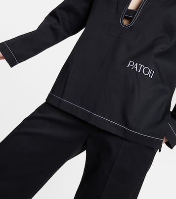 Top en coton à logo | Patou