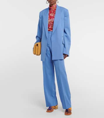 Verzierte Sandalen aus Kalbshaar | Dries Van Noten