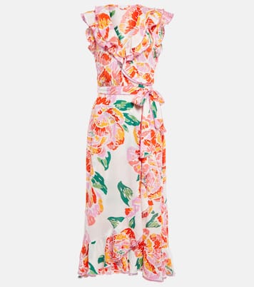 Aude floral midi dress | Poupette St Barth