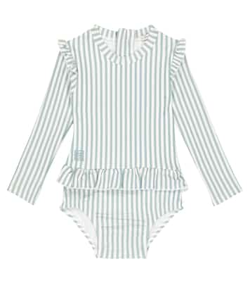 Sille striped rashguard swimsuit | Liewood