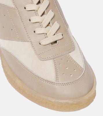 Leather sneakers in white - MM 6 Maison Margiela | Mytheresa