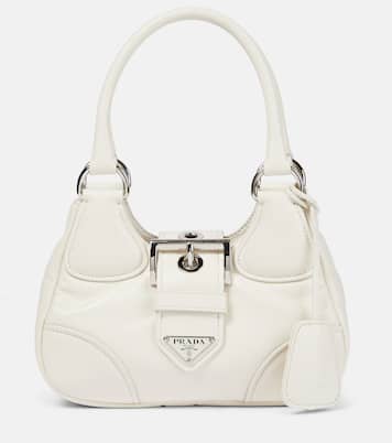 Schultertasche Moon Small aus Leder | Prada