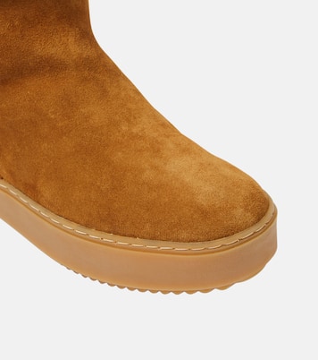 Stivaletti Juliet in suede con shearling | See By Chloé