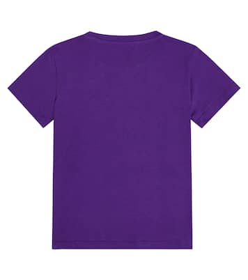今 話題 の 人気 商品 Medusa Versace - purple in T-shirt jersey cotton embellished トップス