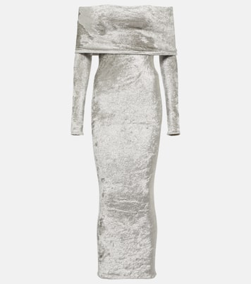 Abito midi in velluto | Alaïa