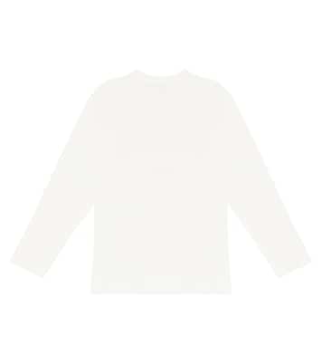 Top in misto cotone con stampa | Monnalisa
