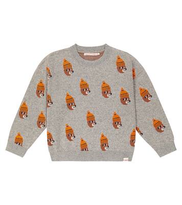 Bears cotton and wool sweater | Tinycottons