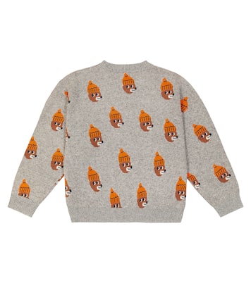 Bears cotton and wool sweater | Tinycottons