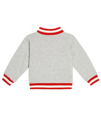 Cárdigan en jersey de algodón estampado | Stella McCartney Kids
