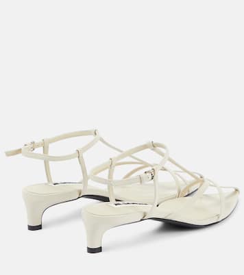Sandalen aus Leder | Jil Sander