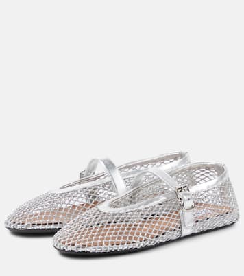 Ballerines Mary Jane en résille | Alaïa