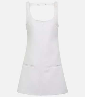 Reedition logo cutout minidress | Courrèges
