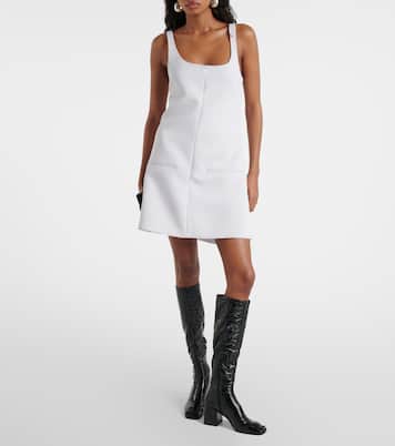 Reedition logo cutout minidress | Courrèges