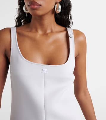 Reedition logo cutout minidress | Courrèges