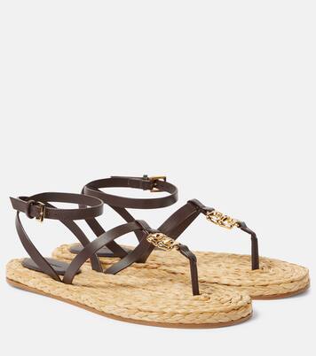 Sandali espadrillas 4G Liquid in pelle | Givenchy