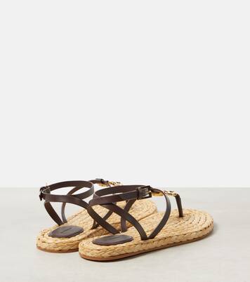 Sandali espadrillas 4G Liquid in pelle | Givenchy
