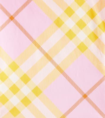 T-shirt Burberry Check en coton | Burberry Kids