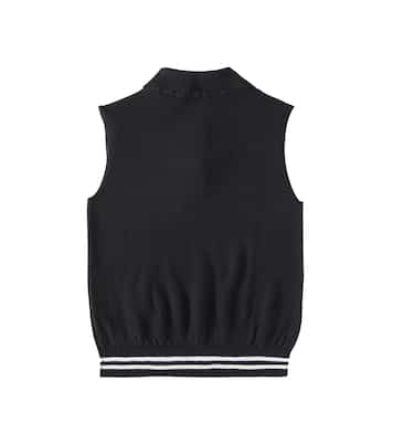Pull sans manches en laine | Balmain Kids