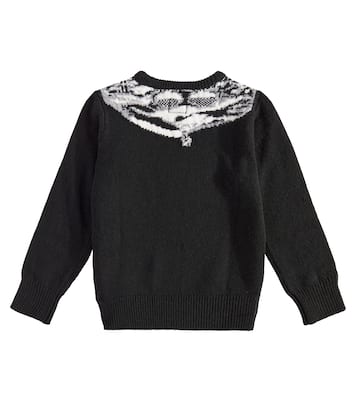 Logo wool-blend sweater | C.P. Company Kids