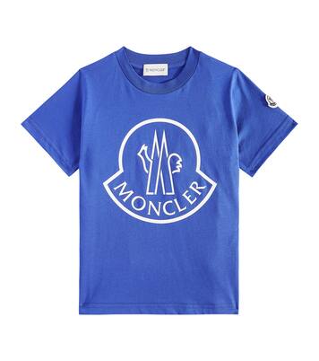 T-shirt in jersey di cotone con logo | Moncler Enfant