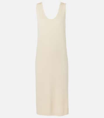 Robe midi Garfield en soie | The Row