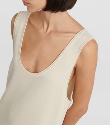 Robe midi Garfield en soie | The Row