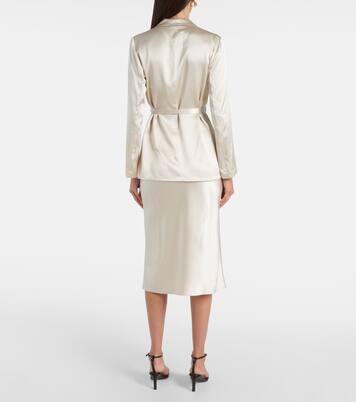 Blazer Jaubert in raso di seta | Joseph