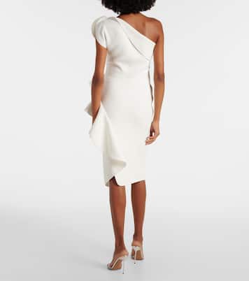 Bridal - Abito midi Rhythm con volant | Maticevski