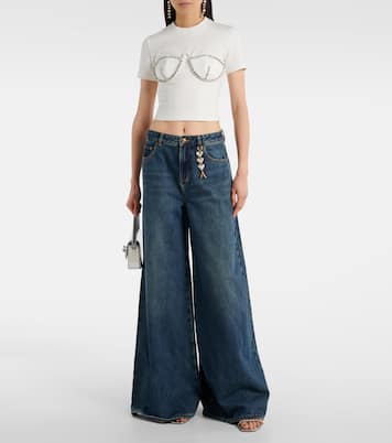 Jeans a gamba larga e vita alta | Area