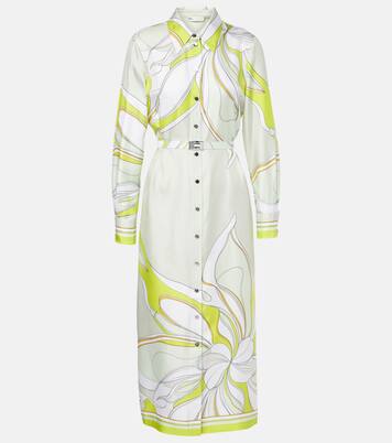 Bedrucktes Hemdblusenkleid aus Seiden-Twill | Tory Burch