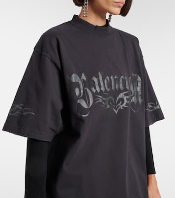 T-shirt oversize in jersey di cotone | Balenciaga