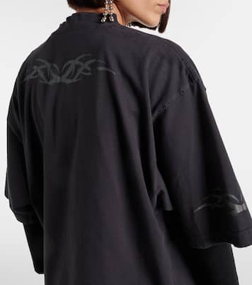 T-shirt oversize in jersey di cotone | Balenciaga
