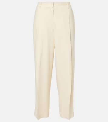 Pantalon droit à taille basse | Toteme