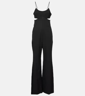 Cami cutout crêpe satin jumpsuit | Victoria Beckham
