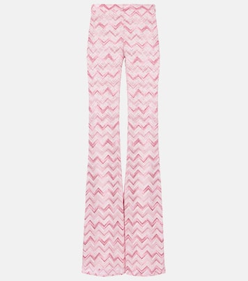 Pantalones anchos en zigzag | Missoni