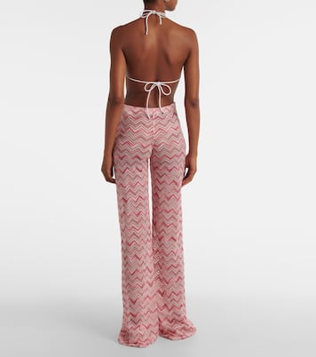 Pantalones anchos en zigzag | Missoni