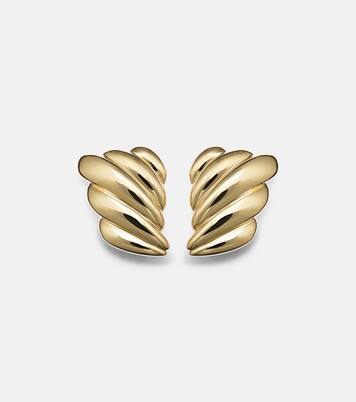 Boucles d'oreilles Croissant Large en or 18 ct | Anita Ko