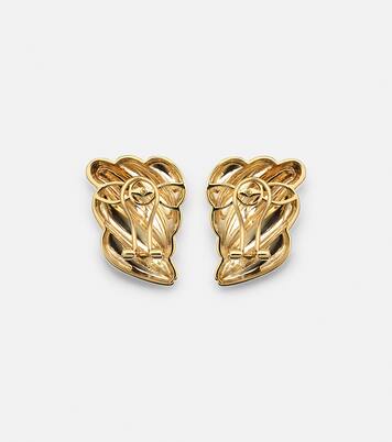 Boucles d'oreilles Croissant Large en or 18 ct | Anita Ko