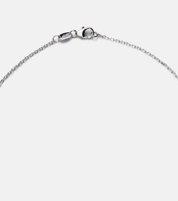 Collana Reign Supreme in oro bianco 18kt con diamanti e zaffiro | Yeprem