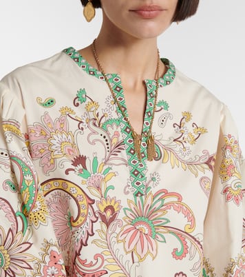 Top in cotone con stampa | Etro