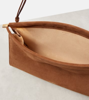 Borsa a spalla Le Click East West Medium in suede | Alaïa