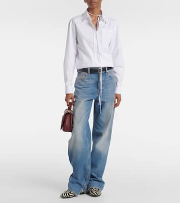 Mocasines Jordaan de pelo de becerro con Horsebit | Gucci