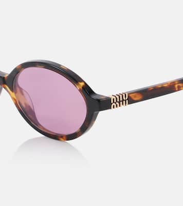 Occhiali da sole ovali | Miu Miu