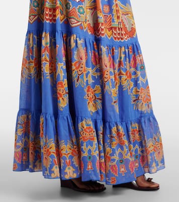 Bedrucktes Maxikleid aus Baumwoll-Voile | Etro