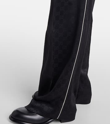 Hammered GG satin jumpsuit | Gucci